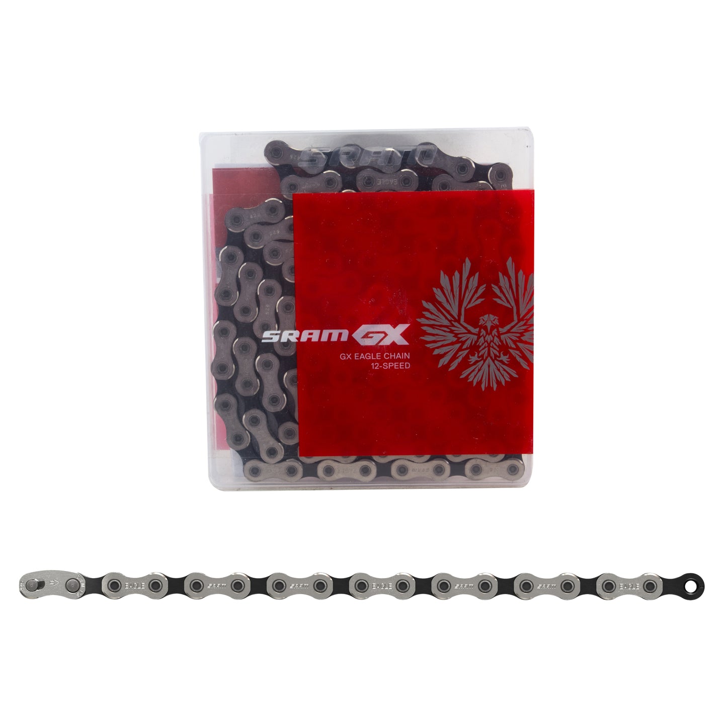 SRAM Eagle GX 12 - Speed Silver/Black PowerLock