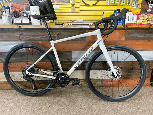 2026 Diverge 3 Alloy Gloss Dune White/ashen 56cm - Demo/Trade-in